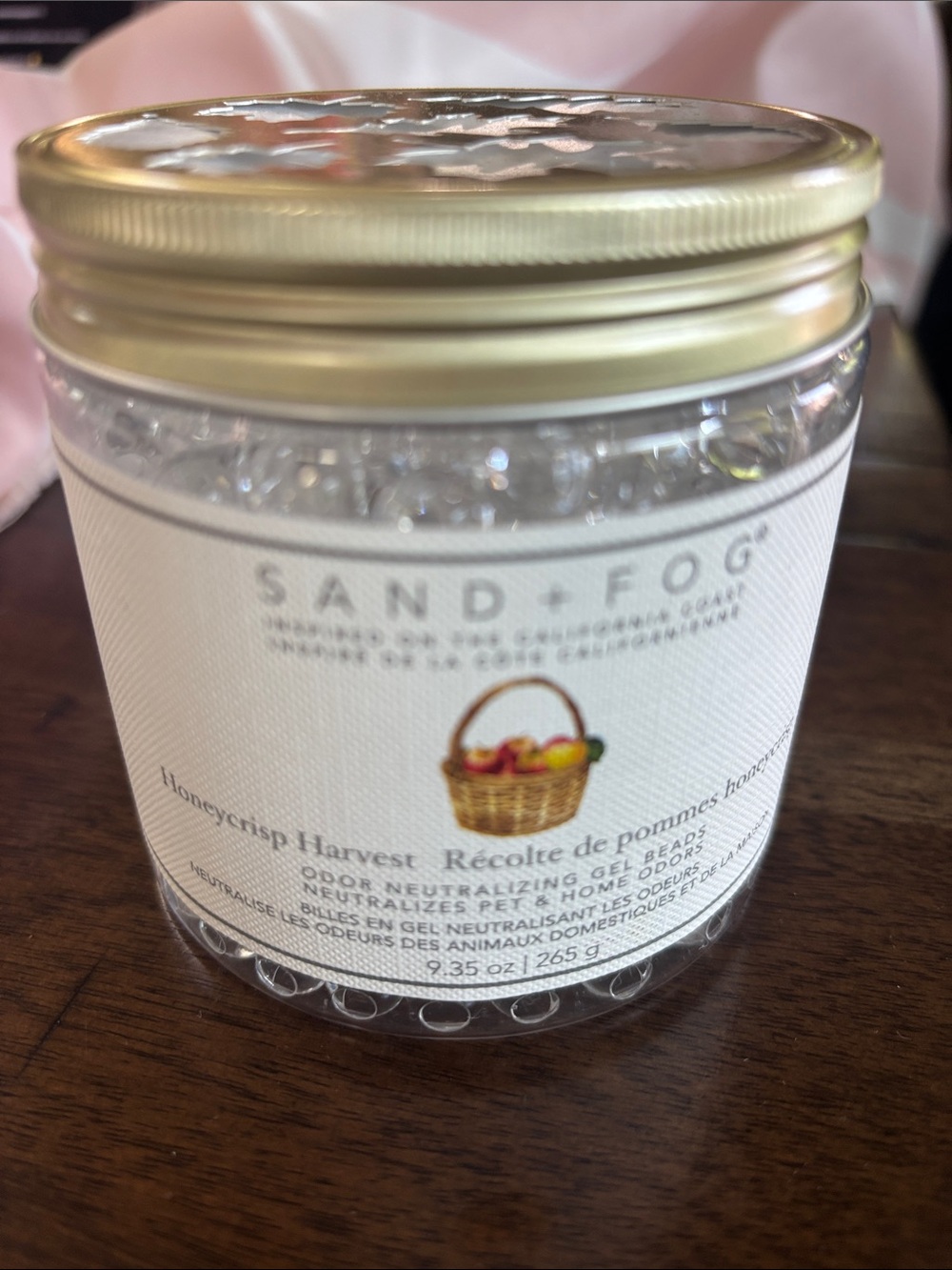 SAND+FOG Honeycrisp Harvest Gel Beads - Clear